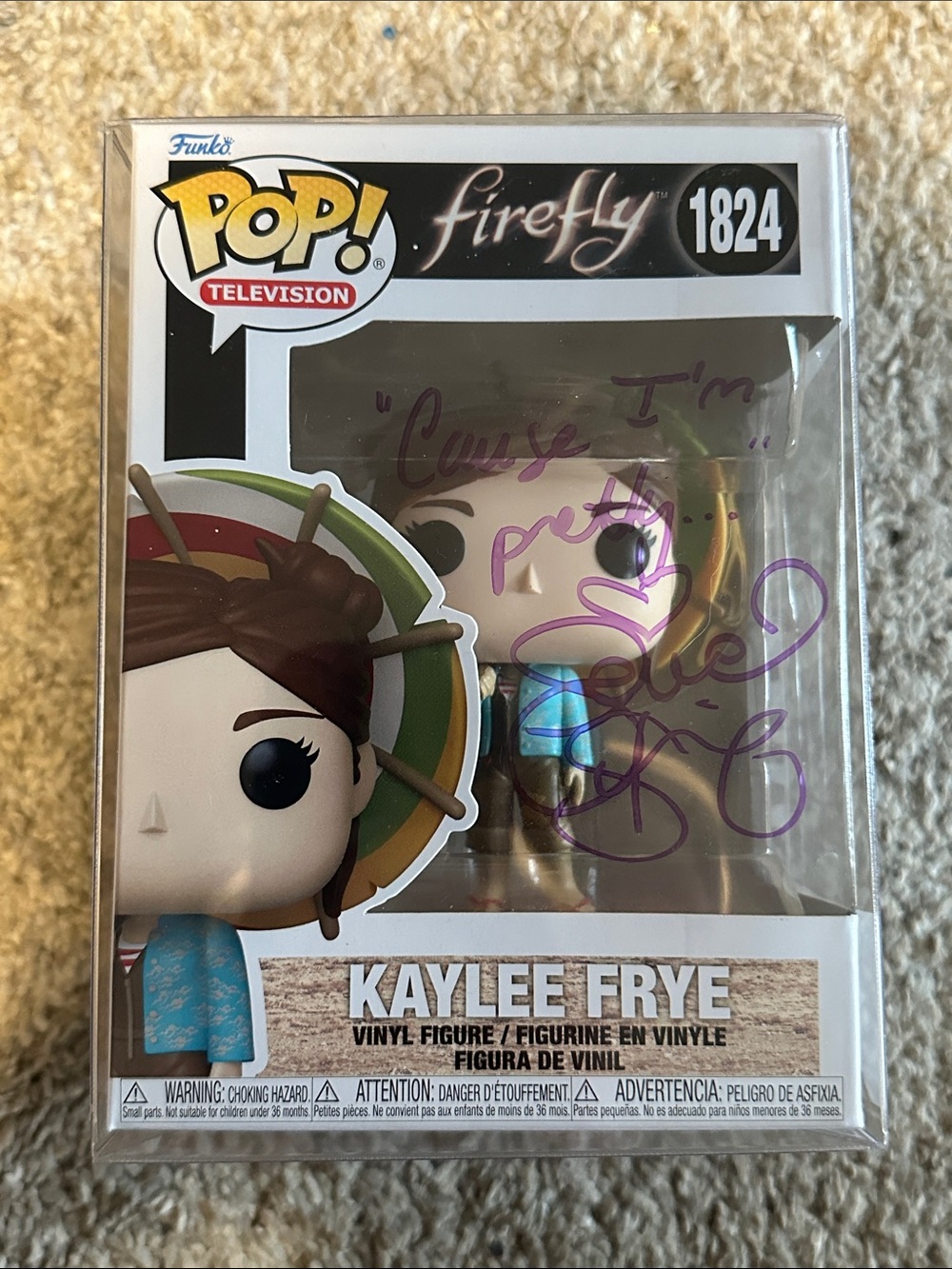 Firefly Funko Kaylee Frye SIGNED Pop